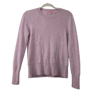 J. Crew Cashmere Classic-fit Crewneck Sweater Size S Lilac Pullover Extra Soft